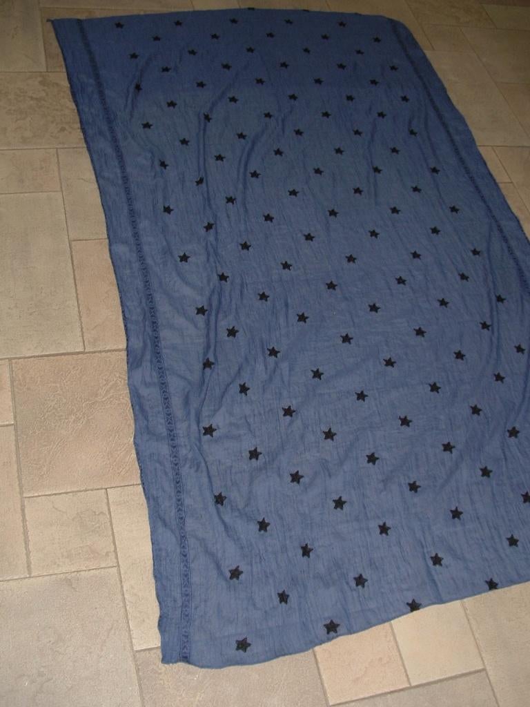 David & Alex oversized rechthoekige sjaal sterren shawl, Kleding | Dames, Maat 46/48 (XL) of groter, Ophalen of Verzenden, Zo goed als nieuw