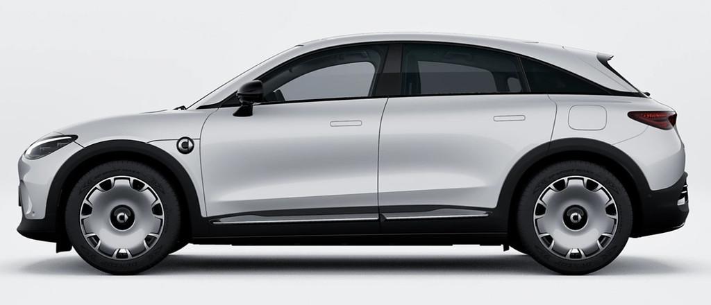 Smart #3 Premium 66 kWh | €3.500,- bonus! | Panoramadak |, Auto's, Smart, Achterwielaandrijving, Zwart, Wit, Leder