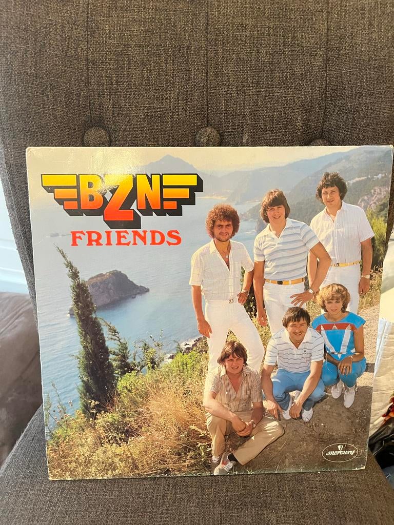 BZN - Friends LP, Cd's en Dvd's, Vinyl | Pop, Ophalen of Verzenden, 1980 tot 2000, Gebruikt, 12 inch