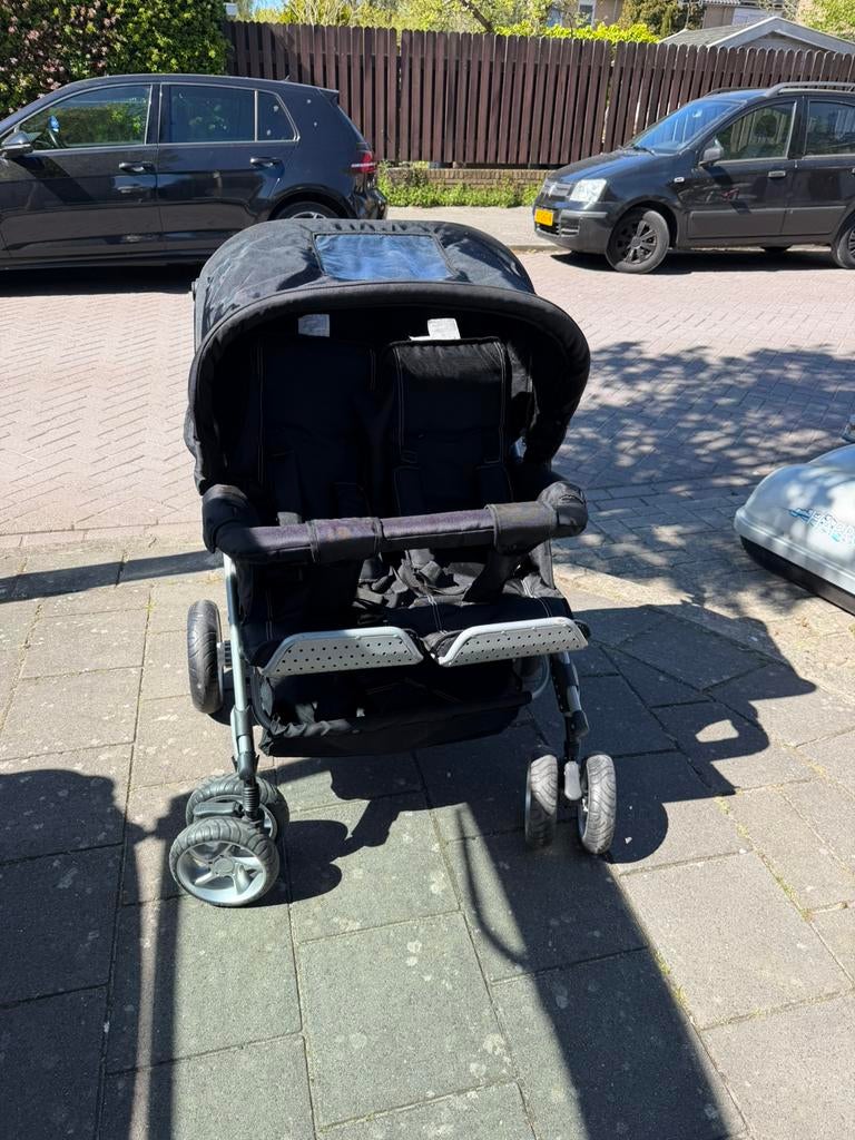 Tweeling kinderwagen, Ophalen, Gebruikt, Kinderwagen, Overige merken