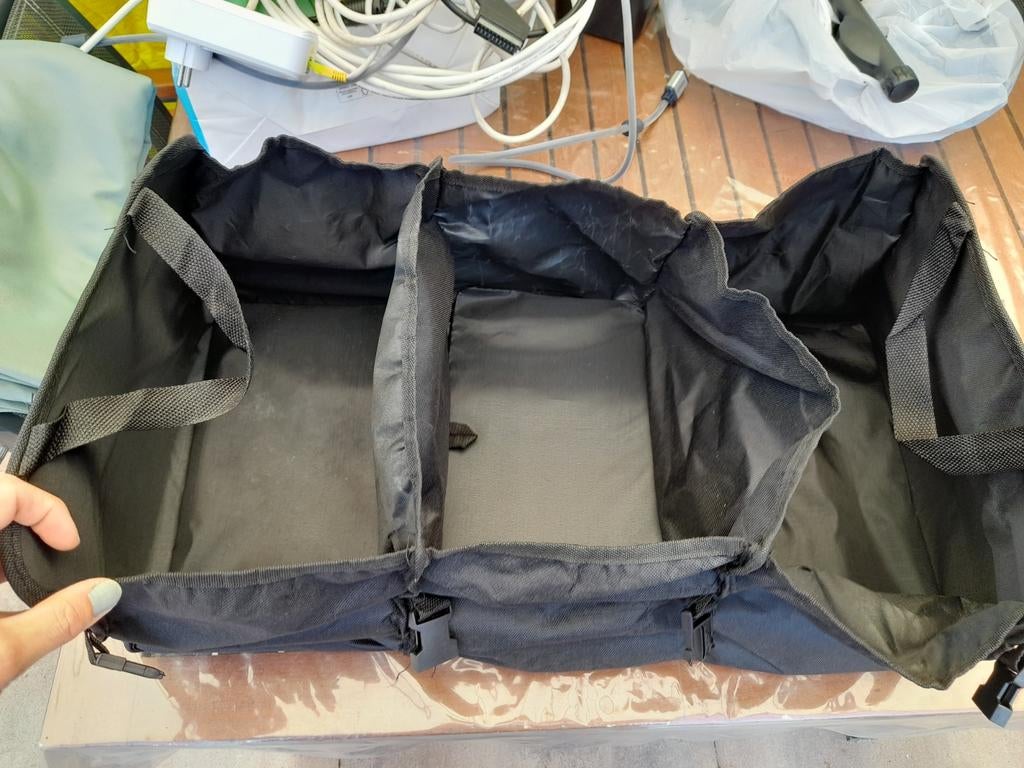 Te koop Auto kofferbaktas /boodschappentas zwart, Ophalen of Verzenden, Zo goed als nieuw