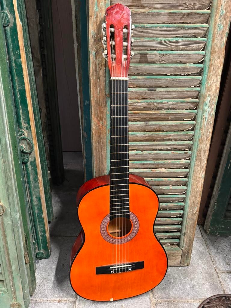 Mooie C. Giant Klassieke Gitaar – Ideaal voor beginners!, Ophalen of Verzenden, Zo goed als nieuw, Klassieke of Spaanse gitaar