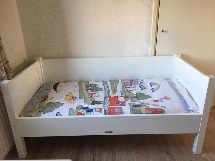 Bobita kleuterbed 70x150, Kinderen en Baby's, Kinderkamer | Bedden, Gebruikt, 140 tot 160 cm, 70 tot 85 cm, Lattenbodem, Ophalen