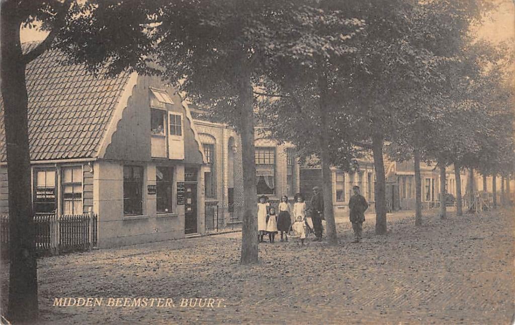 Midden-Beemster Midden Beemster Buurt Purmerend, Verzenden, Voor 1920, Gelopen, Noord-Holland