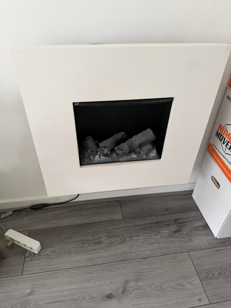 Faber elektrische haard, Huis en Inrichting, Ophalen, Gebruikt, Vrijstaande haard, Elektrische haard