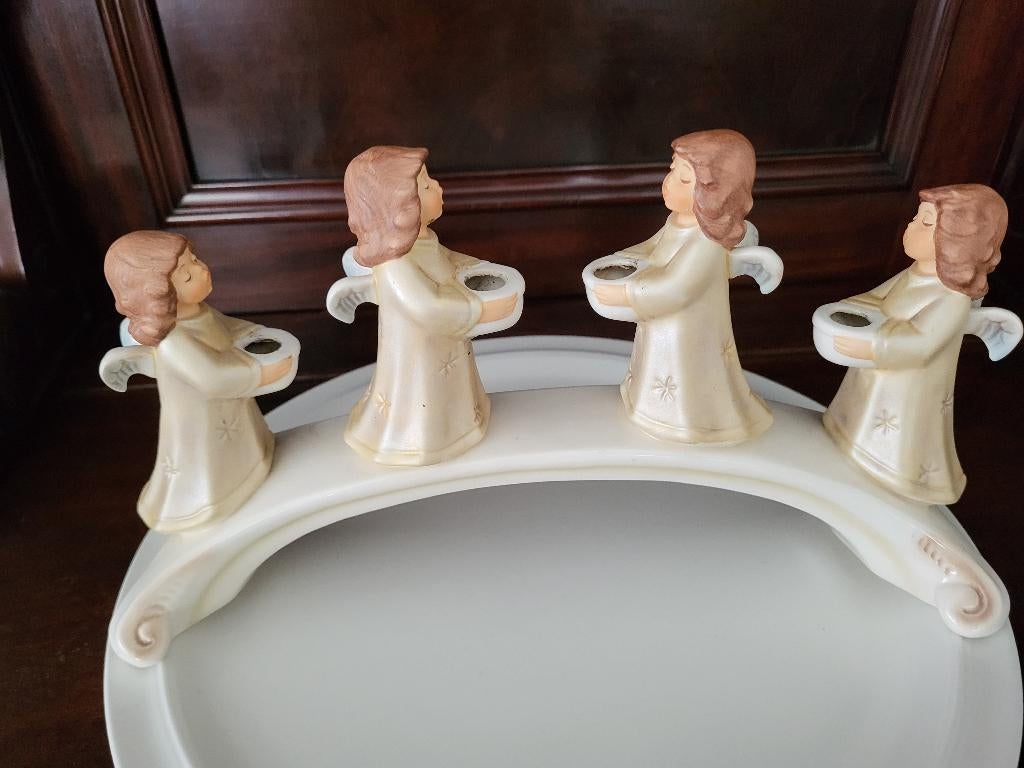Goebel engeltjes boogkandelaar, Antiek en Kunst, Ophalen of Verzenden