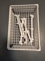 3 Draadmanden  60x40 Ikea Hjalpa met rail zgan, Huis en Inrichting, Ophalen of Verzenden, Zo goed als nieuw