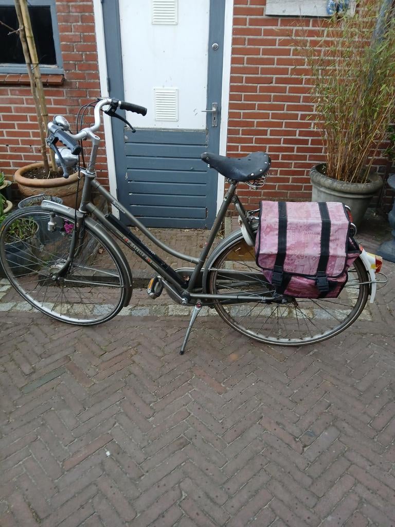 Damesfiets stationsfiets, Fietsen en Brommers, Fietsen | Dames | Omafietsen, Ophalen, Gebruikt