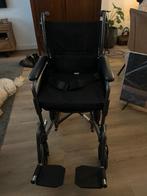 Lichte inklapbare rolstoel, Ophalen, Inklapbaar, Zo goed als nieuw, Duwrolstoel
