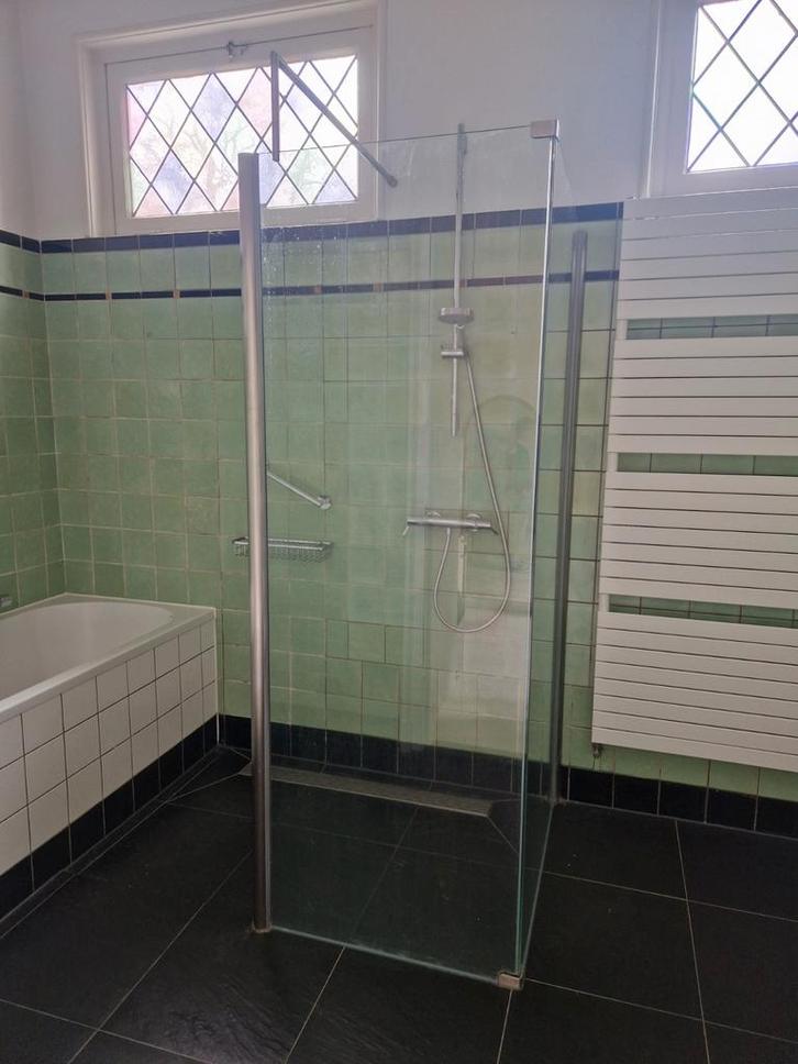 Glazen douchewanden 90x200 cm en 70x200 cm, Huis en Inrichting, Badkamer | Complete badkamers, Gebruikt, Ophalen