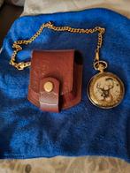Franklin Mint 10-punts Buck zakhorloge met ketting en etui, Ophalen, Overige merken