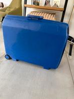 Blauwe koffer samsonite, Sieraden, Tassen en Uiterlijk, Koffers, Gebruikt, Hard kunststof, 45 tot 55 cm, Ophalen of Verzenden