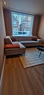 Trendhopper Bank - Chenille Stof - Zo Goed Als Nieuw, Ophalen, Zo goed als nieuw, Hoekbank, Stof