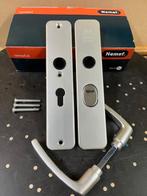 Nemef Veiligheidbeslag Langschild PC55 – 72 met KTB SKG3 NEW, Zilver, Nieuw, Overige merken, Knutselmateriaal