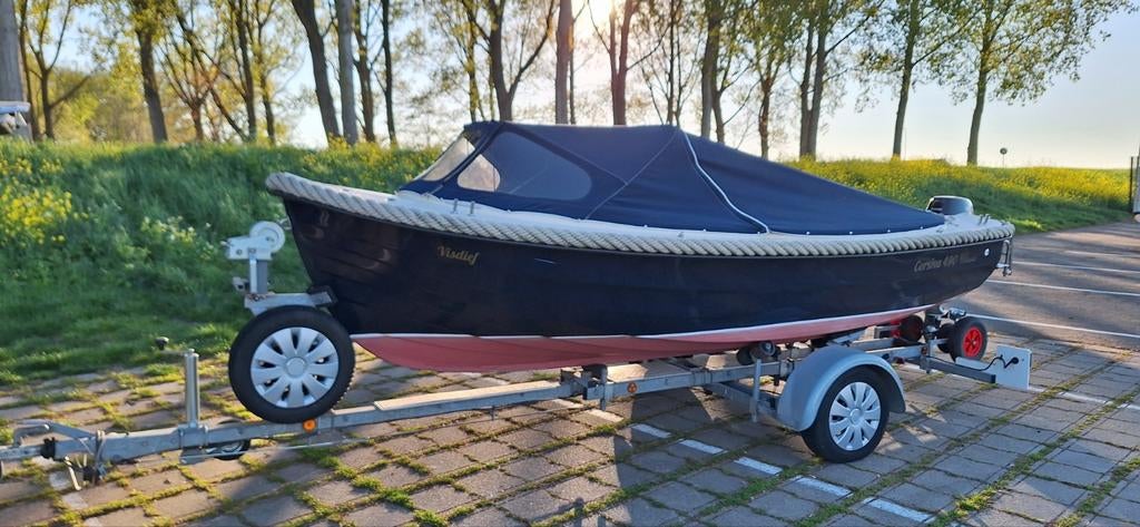 Sloep Corsiva 490 Classic met Suzuki 9.9pk en Trailer, Watersport en Boten, Ophalen, Tot 10 pk, 3 tot 6 meter, Buitenboordmotor