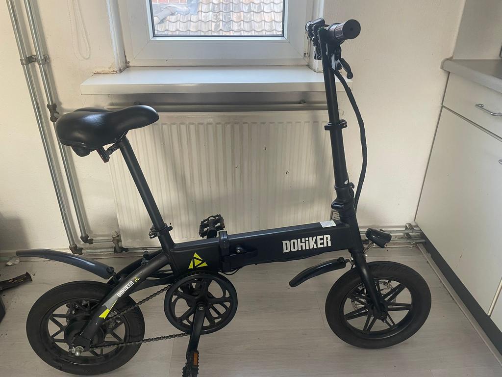 DOHIKER elektrische vouwfiets, Gebruikt, Ophalen, Overige merken, Totaal opvouwbaar