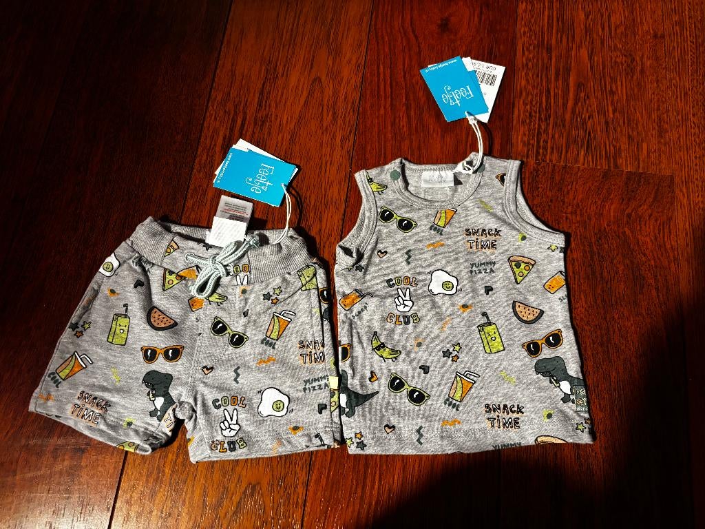 Setje van Feetje maat 56 (advr 130), Kinderen en Baby's, Babykleding | Maat 56, Nieuw, Ophalen of Verzenden, Setje, Feetje