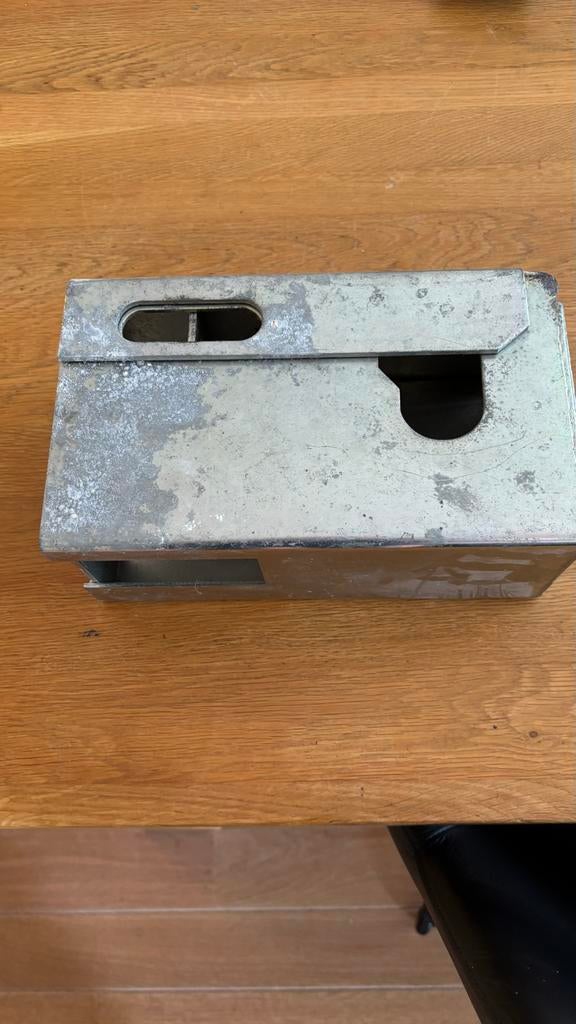 Disselslot met discus hangslot, Ophalen of Verzenden, Gebruikt