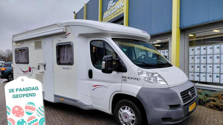 Challenger Genesis 38, Caravans en Kamperen, Campers, Bedrijf, tot en met 4, Half-integraal, Challenger, Fiat, Diesel, Handgeschakeld