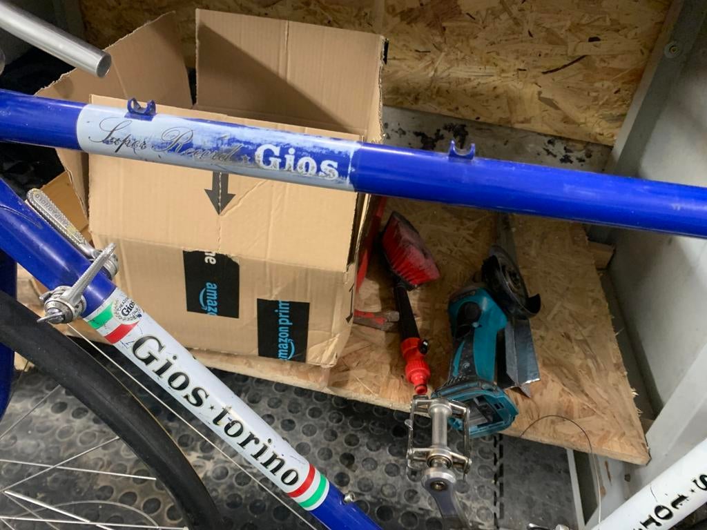 Retro gios torino orgineel  met jubileum record campa remmen, Ophalen of Verzenden, Gebruikt