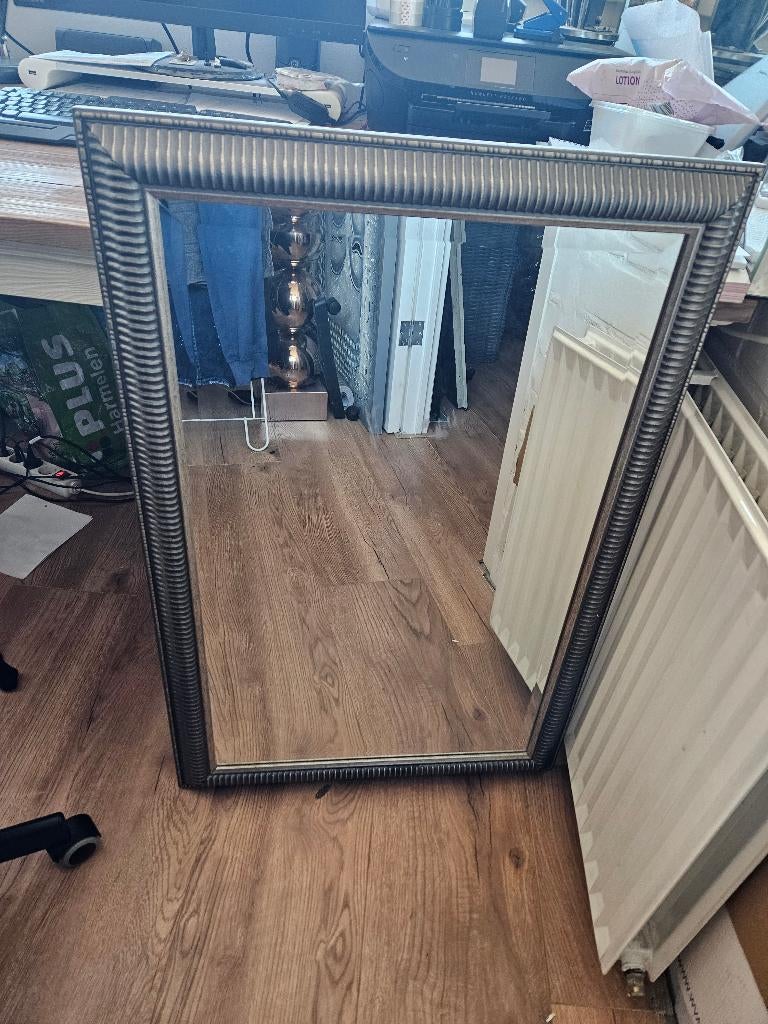 Spiegel, Huis en Inrichting, Woonaccessoires | Spiegels, Ophalen, Gebruikt, Minder dan 100 cm, Rechthoekig