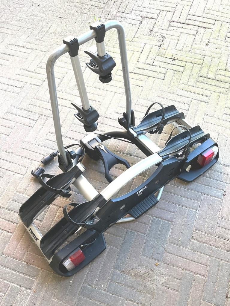 Thule EuroWay G2 921 trekhaak fietsendrager (2 fietsen), Auto diversen, Fietsendragers, Ophalen, 2 fietsen, Zo goed als nieuw