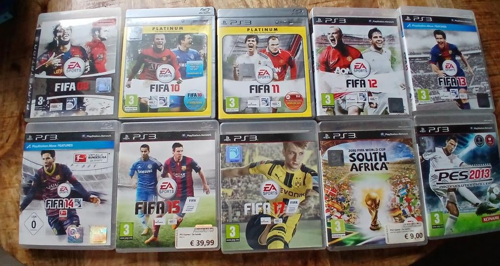 FIFA en PES Games voor PlayStation en PSP, Ophalen, Online, Gebruikt, Sport