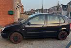Volkswagen Polo 1.4 2002 Zwart NAP, Voorwielaandrijving, Stof, 4 cilinders, Zwart