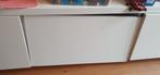 Witte TV meubel met lades, Huis en Inrichting, Kasten | Televisiemeubels, Ophalen, Overige materialen, 150 tot 200 cm, Zo goed als nieuw
