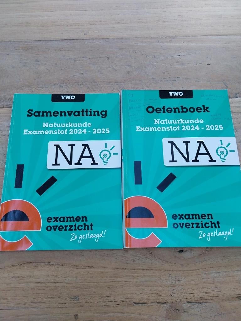 VWO Natuurkunde Examen oefenboek & samenvatting '24&'25., Ophalen of Verzenden, Zo goed als nieuw, VWO, Natuurkunde