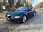 BMW 6-serie Cabrio 630i S, Auto's, Achterwielaandrijving, Gebruikt, Zwart, 1675 kg