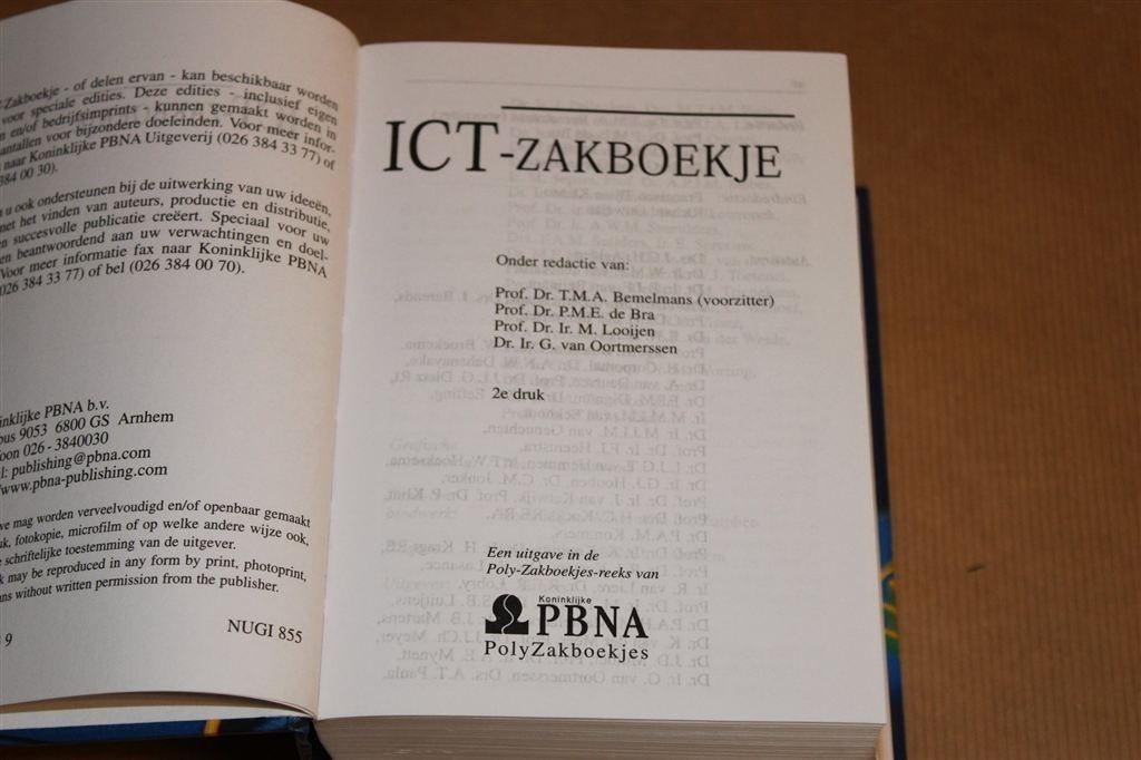 ICT-zakboekje — Zeer Uitgebreid Naslagwerk [1458 pag], Ophalen of Verzenden, Gelezen, Internet of Webdesign