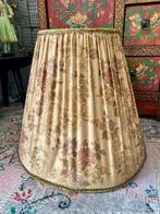 Vintage retro zijde velours grote unieke boho lampenkap kap, Huis en Inrichting, Lampen | Lampenkappen, Vintage bohemian boho