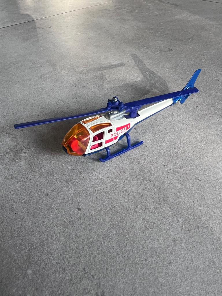 Dinky Toys 732 Bell Police Helicopter, Ophalen of Verzenden, Zo goed als nieuw, Overige onderwerpen