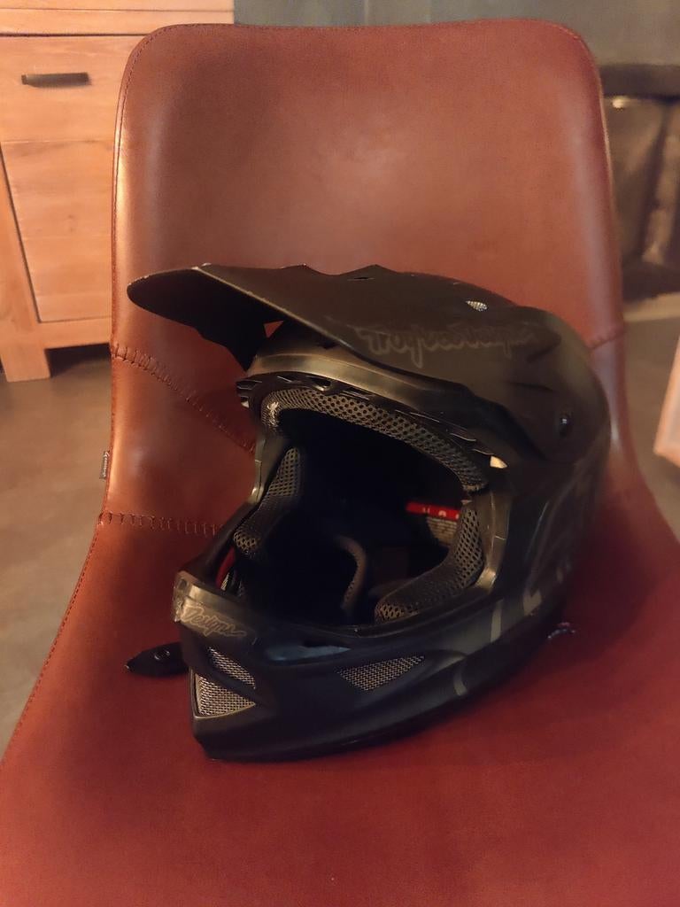 Troy Lee D3 helmet, Gebruikt, M, Heer, Troy Lee Designs