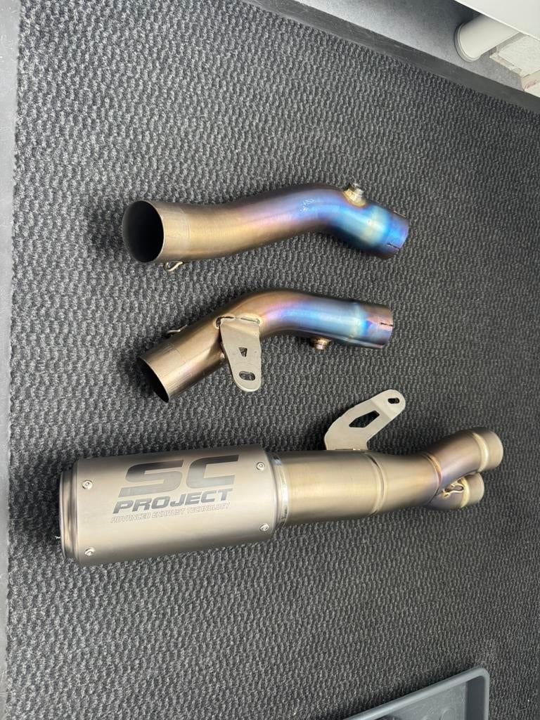 SC PROJECT FULL TITANIUM 3/4 systeem Yamaha R1, Ophalen of Verzenden, Nieuw