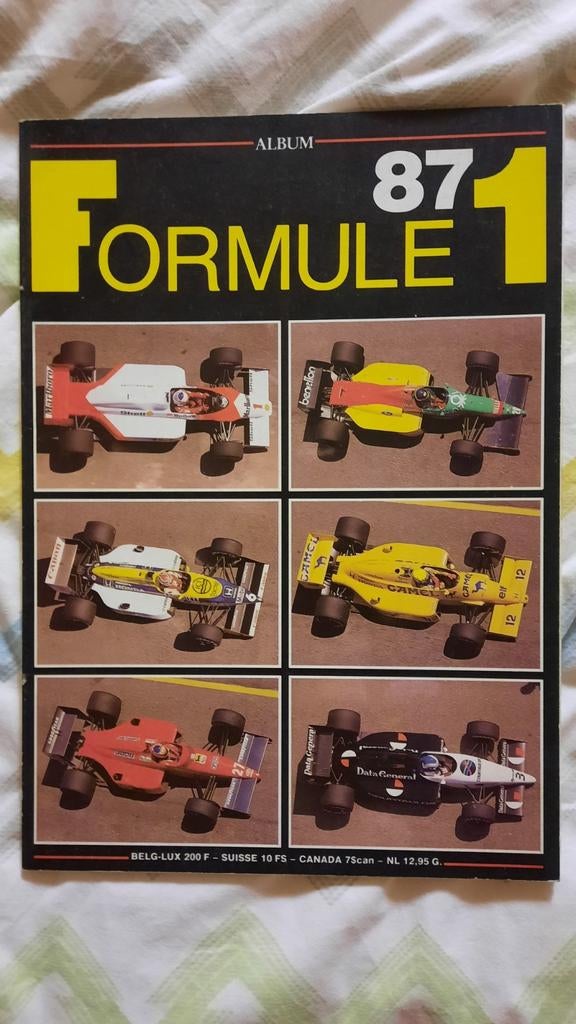 Formule 1 Album 1987 - Zeldzaam verzamelobject, Verzamelen, Ophalen of Verzenden