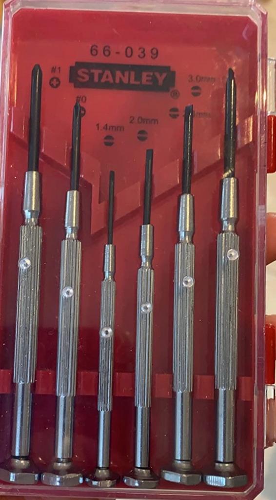 Stanley - precisie schroevendraaierset, Ophalen of Verzenden, Nieuw