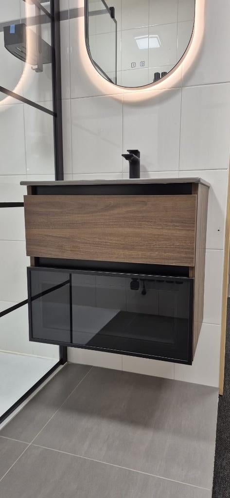Showmodel NIEUW Thebalux badmeubelset 60cm, Huis en Inrichting, Badkamer | Badkamermeubels, Ophalen, Nieuw, 50 tot 100 cm, Minder dan 100 cm