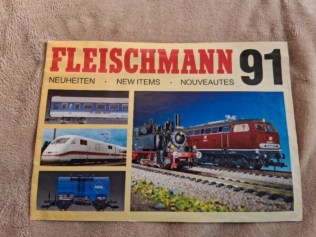 Modeltreinen Tijdschrift Fleischmann, Hobby en Vrije tijd, Modeltreinen | H0, Ophalen, Boek, Tijdschrift of Catalogus, Zo goed als nieuw