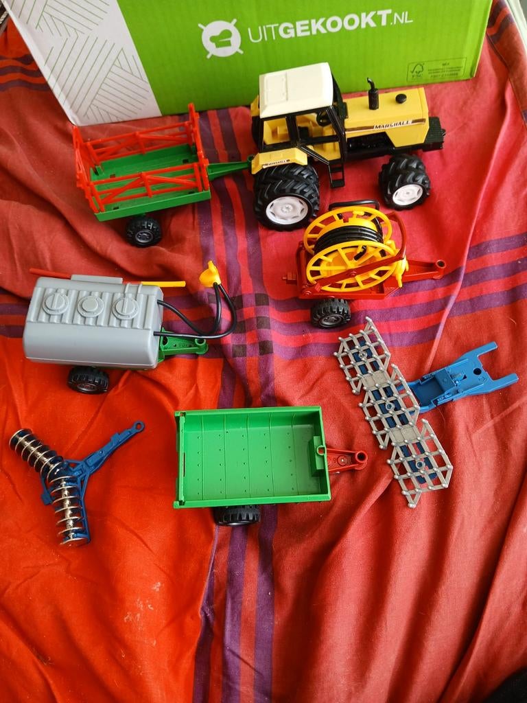 Landbouw set. Lone Star 1:32, Ophalen of Verzenden, Tractor of Landbouw
