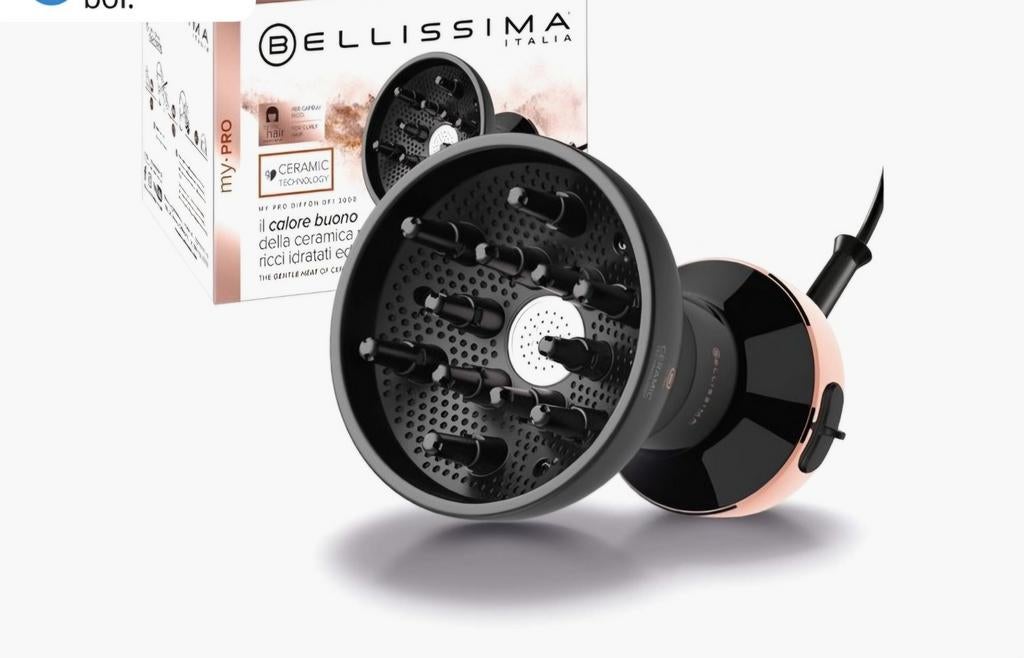 Bellissima Krullen Diffuser - Zo goed als nieuw, Sieraden, Tassen en Uiterlijk, Ophalen of Verzenden, Nieuw, Föhn of Haardroger