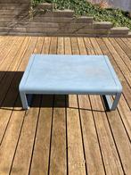 Fermob Bellevie salontafel kleur grijs, Tuin en Terras, Ophalen, Gebruikt, Rechthoekig, Aluminium