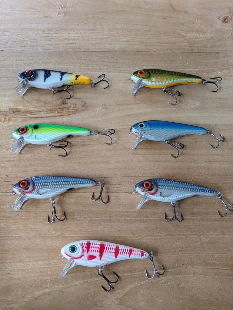 Strike Pro Buster 2 Crankbaits 12cm, Watersport en Boten, Ophalen of Verzenden, Zo goed als nieuw, Complete set