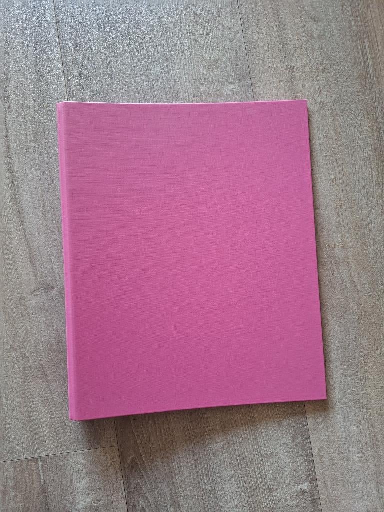 Roze multomap 23 rings - gratis, Ophalen, Zo goed als nieuw