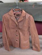 Leren dames colbert, Maat 38/40 (M), Bruin, Ophalen of Verzenden, Jasje