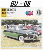 Bu08 Autokaart Hudson Step Down ( 1948- 1950 ), Ophalen of Verzenden, Zo goed als nieuw, Auto's