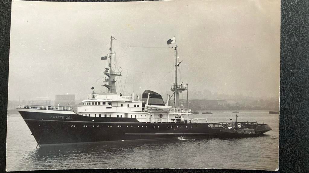 Zee sleepboot  ZWARTE ZEE  Smit & Co  Engeland, Ophalen of Verzenden, Zo goed als nieuw, Kaart, Foto of Prent