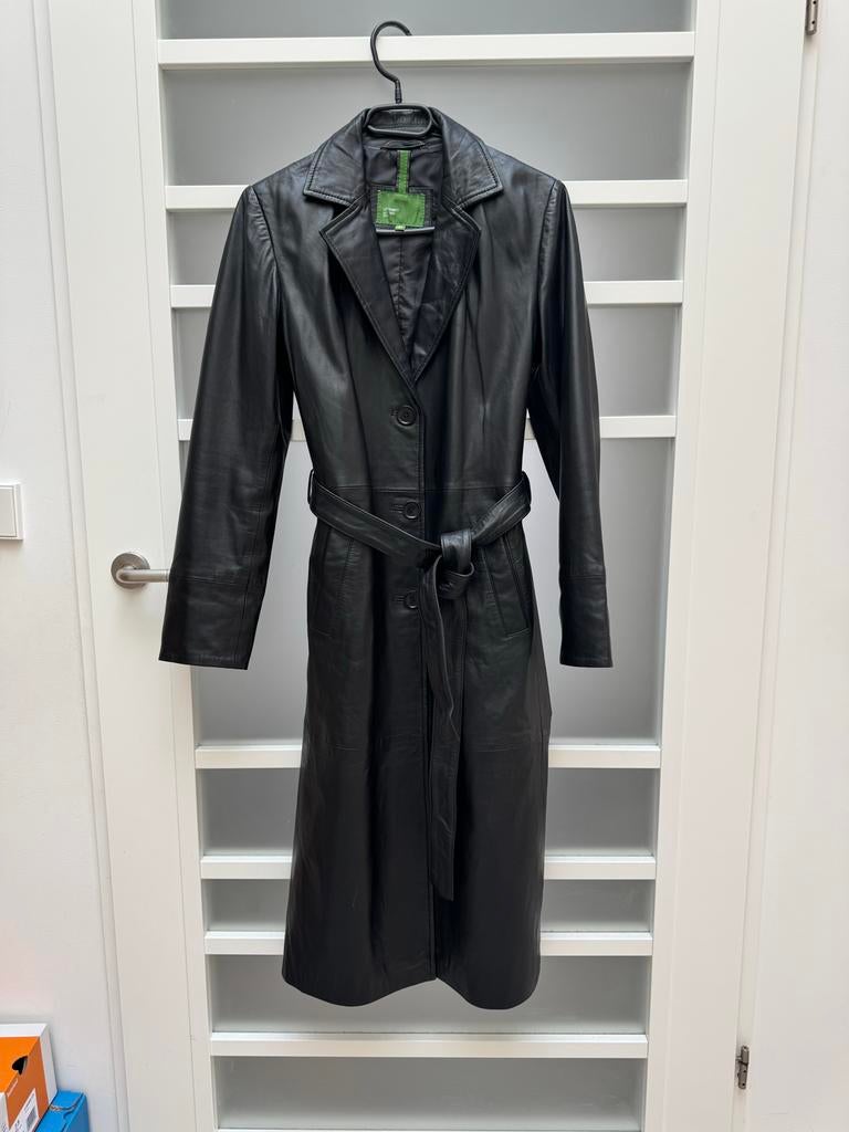 Levinsky lams leren jas dames maat 36, Ophalen of Verzenden, Nieuw, Maat 36 (S), Zwart