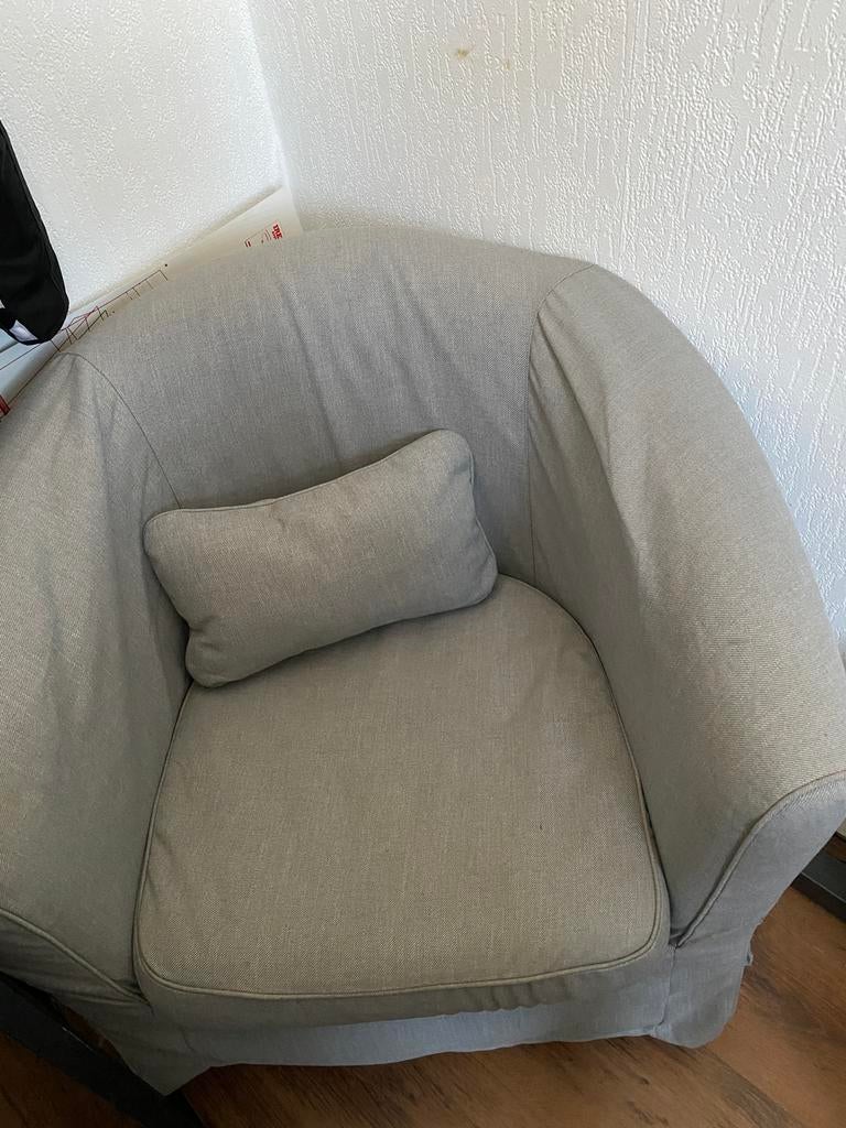 Ikea stoel gratis, Huis en Inrichting, Stoelen, Ophalen, Zo goed als nieuw, Eén, Stof